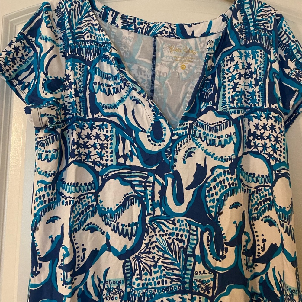 Lilly Pulitzer Elephant Dress - Picture 3 of 3